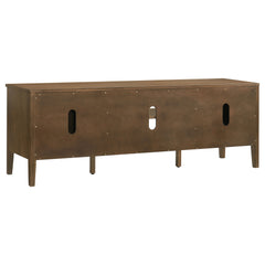 Thori Dark Brown 63-inch 2-door TV Stand Media Console - Ornate Home