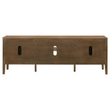 Thori Dark Brown 63-inch 2-door TV Stand Media Console - Ornate Home