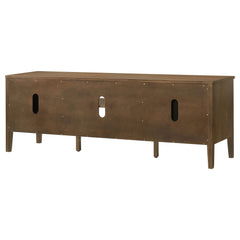 Thori Dark Brown 63-inch 2-door TV Stand Media Console - Ornate Home