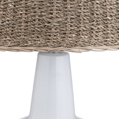 Thornwood White/Natural Table Lamp - Ornate Home