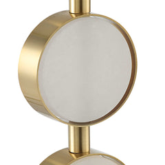 Three Rings Brass Contemporary Table Lamp - Ornate Home