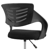 Thrive Black Mesh Drafting Chair - Ornate Home