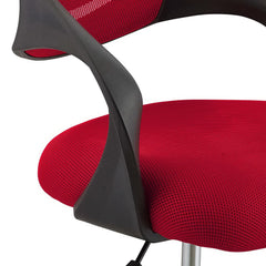 Thrive Red Mesh Drafting Chair - Ornate Home
