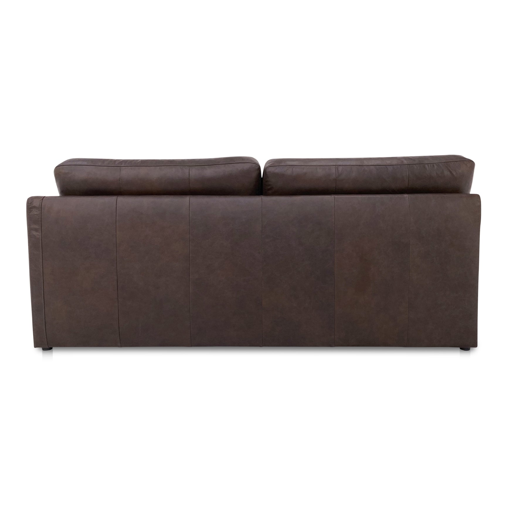 Thurlow Espresso Brown Leather Right Arm Facing Sofa - Ornate Home