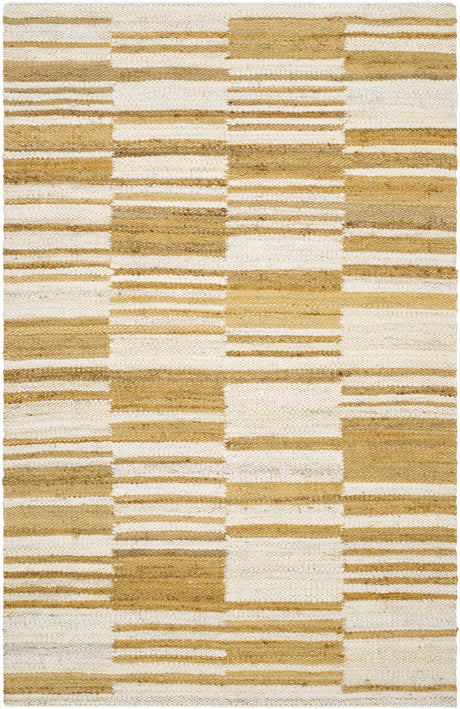 Thyra Broken-Striped Jute Rug - Ornate Home
