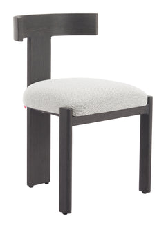 Tiana Black & Beige Dining Chair - Ornate Home