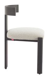 Tiana Black & Beige Dining Chair - Ornate Home
