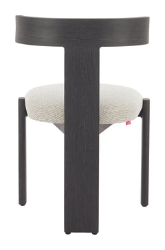Tiana Black & Beige Dining Chair - Ornate Home