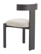 Tiana Black & Beige Dining Chair - Ornate Home