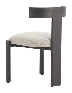 Tiana Black & Beige Dining Chair - Ornate Home