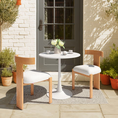 Tiana Natural & Beige Dining Chair - Ornate Home