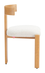Tiana Natural & Beige Dining Chair - Ornate Home