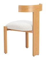 Tiana Natural & Beige Dining Chair - Ornate Home