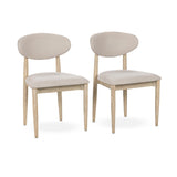 Tiber Cream Washed Dining Chair (Set of 2) - Ornate Home
