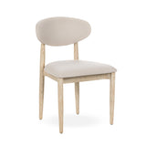 Tiber Cream Washed Dining Chair (Set of 2) - Ornate Home