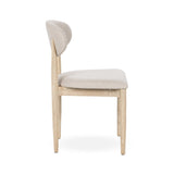 Tiber Cream Washed Dining Chair (Set of 2) - Ornate Home