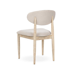 Tiber Cream Washed Dining Chair (Set of 2) - Ornate Home