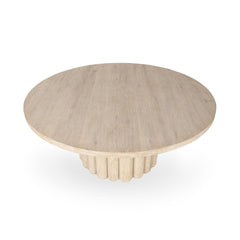 Tiber Cream Washed Dining Table - Ornate Home