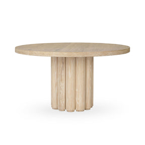 Tiber Cream Washed Dining Table - Ornate Home