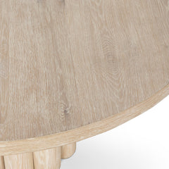 Tiber Cream Washed Dining Table - Ornate Home