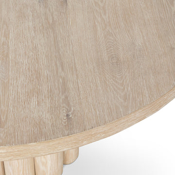 Tiber Cream Washed Dining Table - Ornate Home