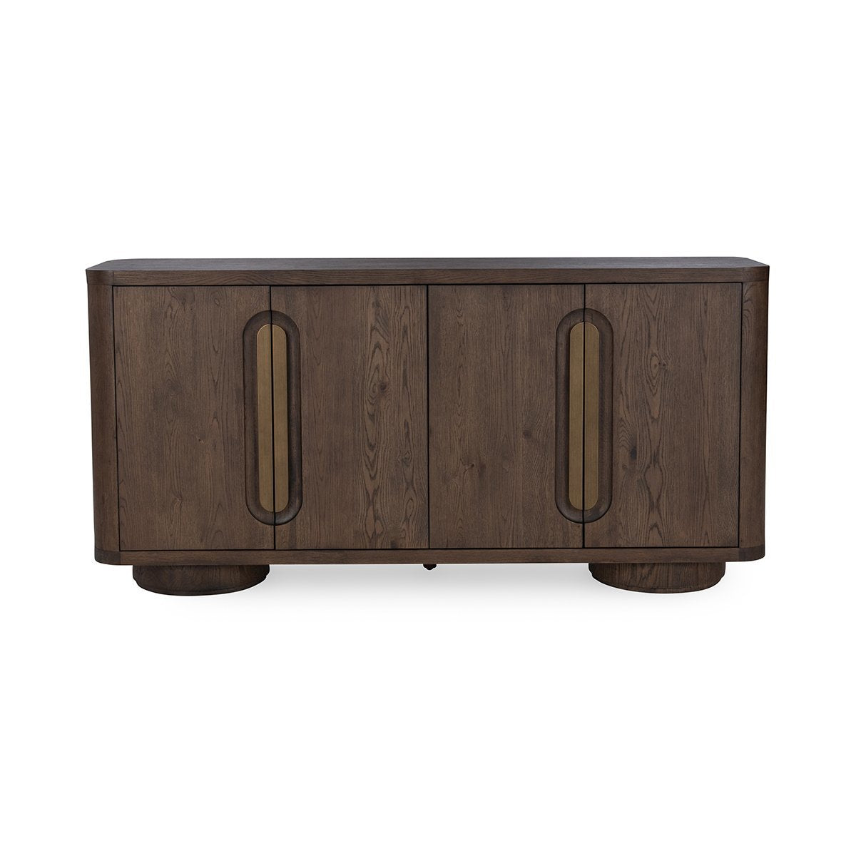 Tiber Toasted Brown 4 Door Buffet - Ornate Home