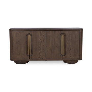 Tiber Toasted Brown 4 Door Buffet - Ornate Home