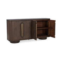 Tiber Toasted Brown 4 Door Buffet - Ornate Home