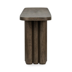 Tiber Toasted Brown Console Table - Ornate Home