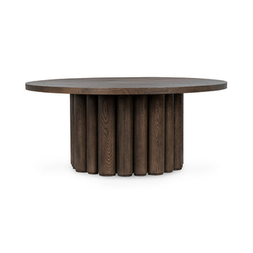 Tiber Toasted Brown Dining Table - Ornate Home