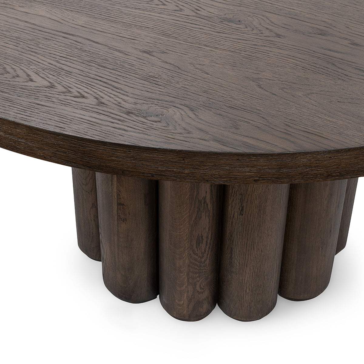 Tiber Toasted Brown Dining Table - Ornate Home