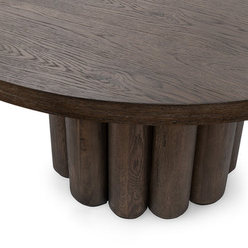 Tiber Toasted Brown Dining Table - Ornate Home