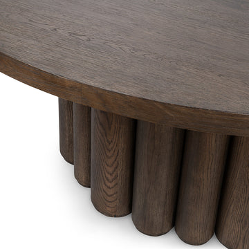 Tiber Toasted Brown Dining Table - Ornate Home