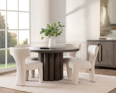 Tiber Toasted Brown Dining Table - Ornate Home
