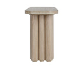 Tiber Whitewash Console Table - Ornate Home