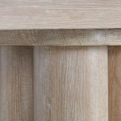Tiber Whitewash Console Table - Ornate Home