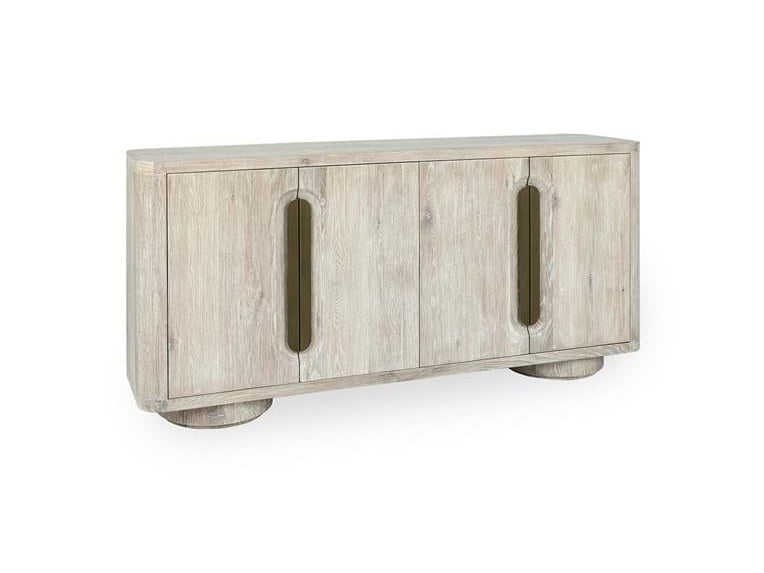 Tiber Whitewashed Buffet - Ornate Home