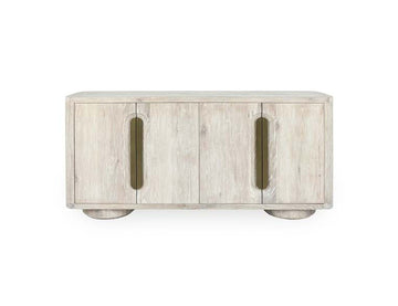 Tiber Whitewashed Buffet - Ornate Home