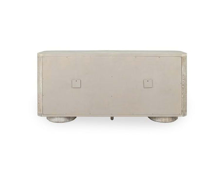 Tiber Whitewashed Buffet - Ornate Home