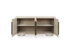Tiber Whitewashed Buffet - Ornate Home