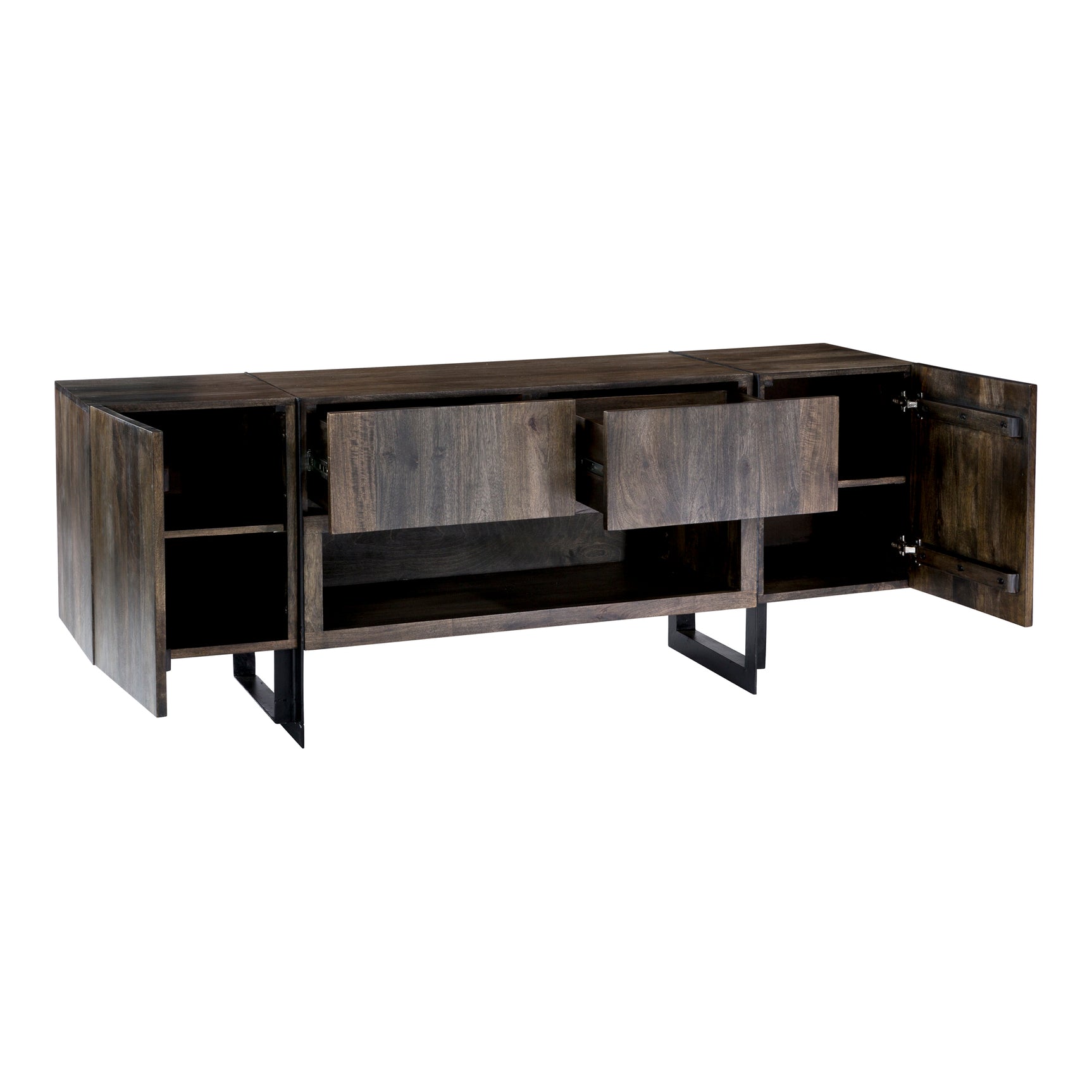 Tiburon Natural Media Cabinet - Ornate Home