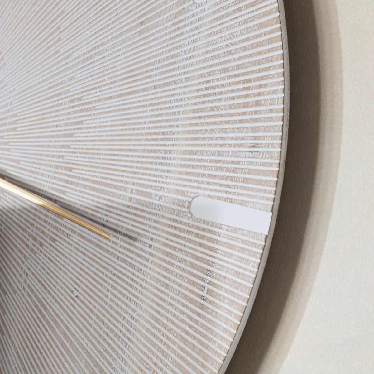 Tick'N Cream Wall Clock - Ornate Home