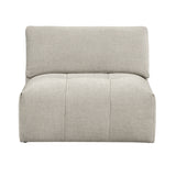Tidal Beige Armless Chair - Ornate Home