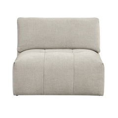 Tidal Beige Armless Chair - Ornate Home