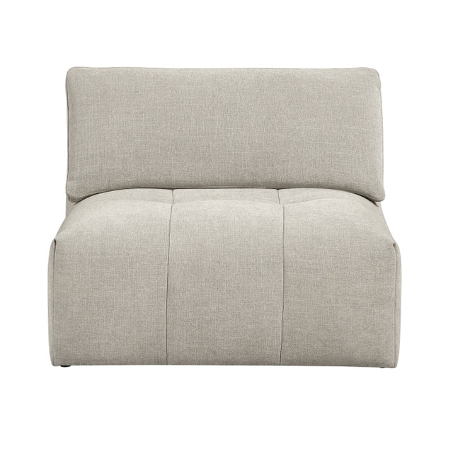 Tidal Beige Armless Chair - Ornate Home