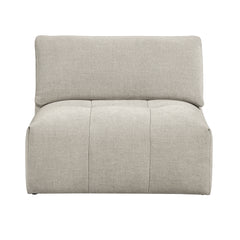 Tidal Beige Armless Chair