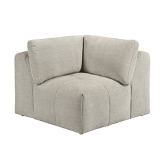 Tidal Beige Corner Seat - Ornate Home