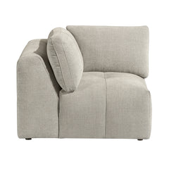 Tidal Beige Corner Seat - Ornate Home