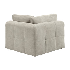 Tidal Beige Corner Seat - Ornate Home