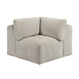 Tidal Beige Corner Seat - Ornate Home